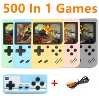 500 in 1 games mini portable retro video console handheld game players boy 8 bit 3 0 inch color lcd screen