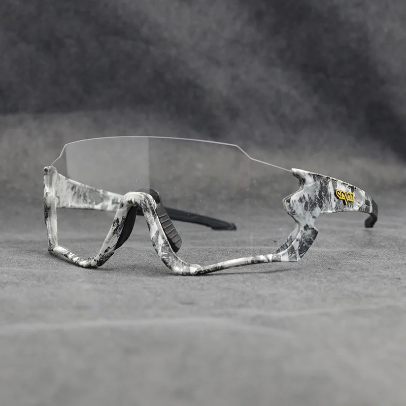 Фотохромные велосипедные очки UV400 для мужчин и женщин Обесцвечивающие бега