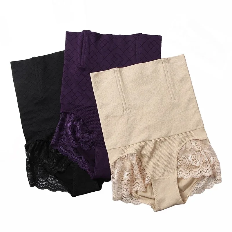 Взрывные модели без следов женское нижнее белье с высокой талией живот