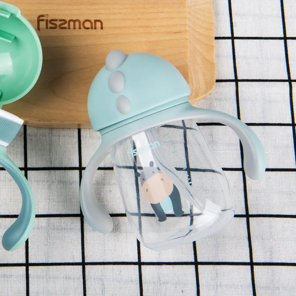 260 мл детская бутылочка для кормления с ручкой учебная Детская Бутылочка без BPA| |