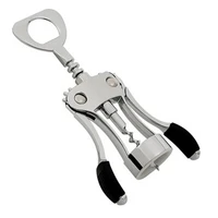 professional zinc alloy wine bottle opener handle pressure corkscrew red wine opener kitchen accessory bar tool bar tools