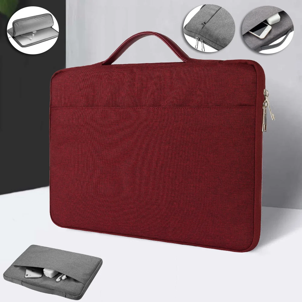 

Laptop Bag Sleeve 11.6/12/13.3/14/15.6 Inch Notebook Sleeve Bag for Macbook Air Pro 13 15 Dell Asus HP Acer Laptop Case