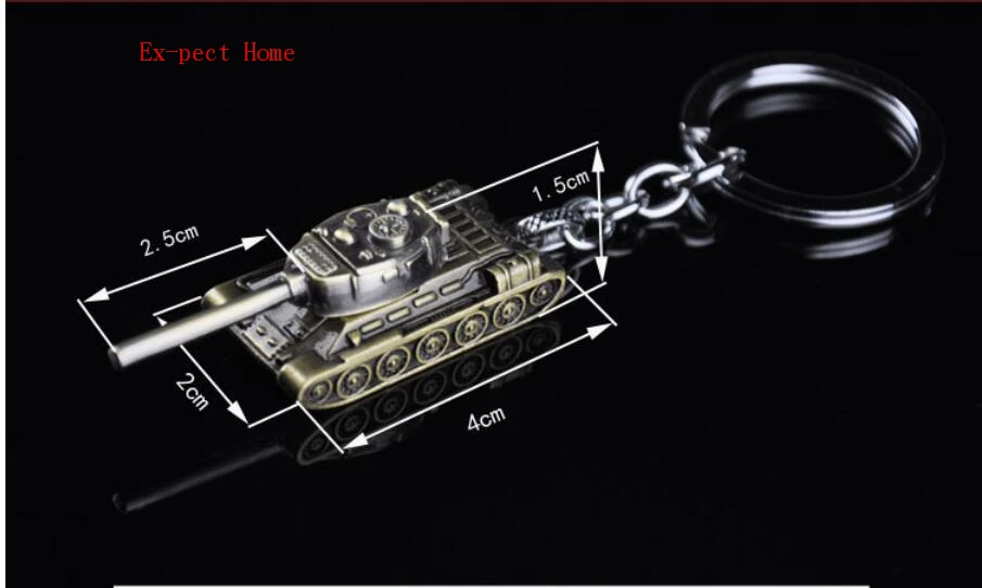 Брелок для ключей World of танки металлический брелок в подарок с имитацией