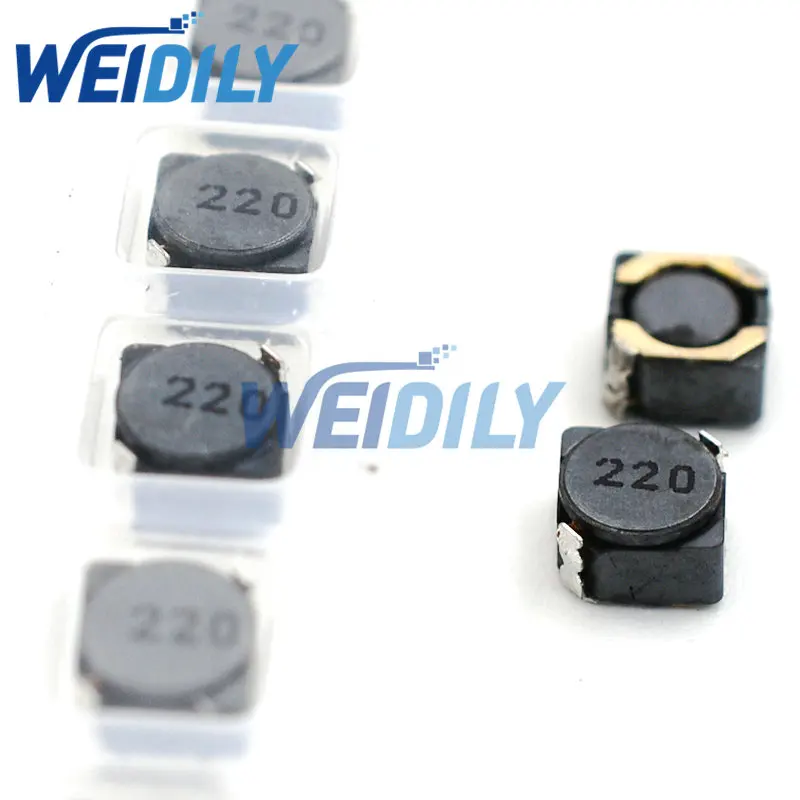 Индуктор питания SMD CDRH4D28 5*5*3 мм 100 мкГн 220 10 22 33 47 2R2 4R7 330 470 индуктивность шт. - купить