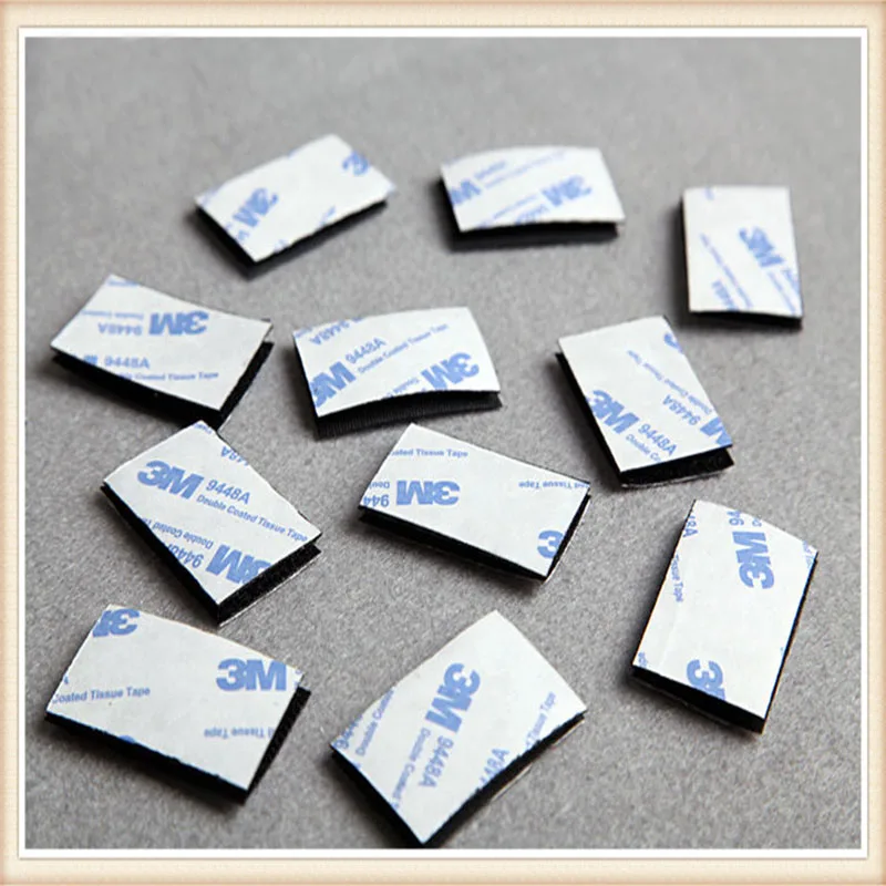 10 шт./лот самоклеющаяся крепежная лента на липучке нейлоновая наклейка velcros