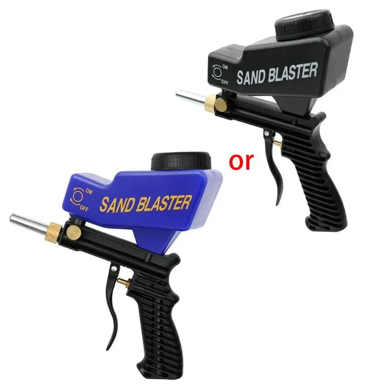 

Anti-rust Protection Air Spot Sand Blaster Gravity Feed Sandblasting Handheld Pneumatic Gravity Feed Easy Carry Sprayer