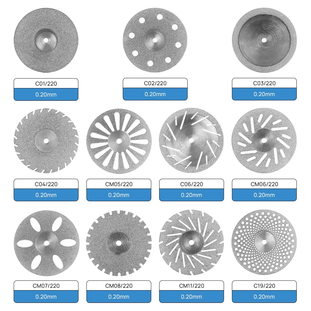 Azdent Dental Lab полировка оправка стержня Burs Emery диск резка с двух сторон - купить по
