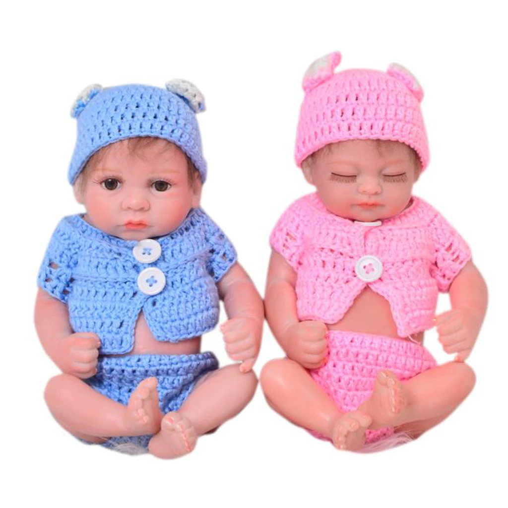 

Fashionable Doll Sweater Dress Knit Dress With Outfit Accessory Set For 10 ''