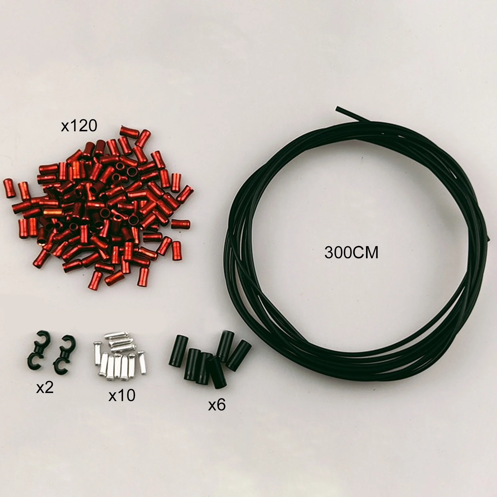 

MTB Road Bike Bicycle CNC Brake Line Cover Aluminum Alloy Shift Cable Hose Tube