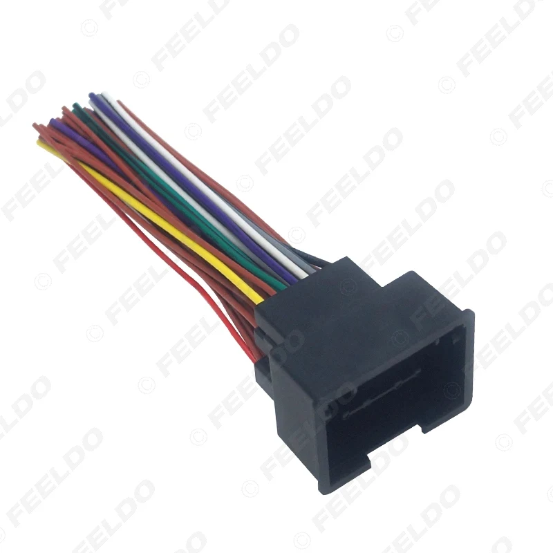 FEELDO 10 шт. автомобильный Радио Аудио 44Pin установка адаптер электропроводки для