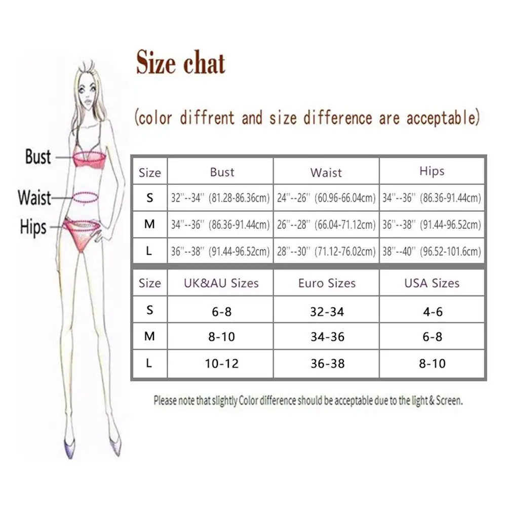 

Split Bikini V-neck Design V-shaped High-waist Swimming Trunks Pure Color Beach Swimsuit Suit