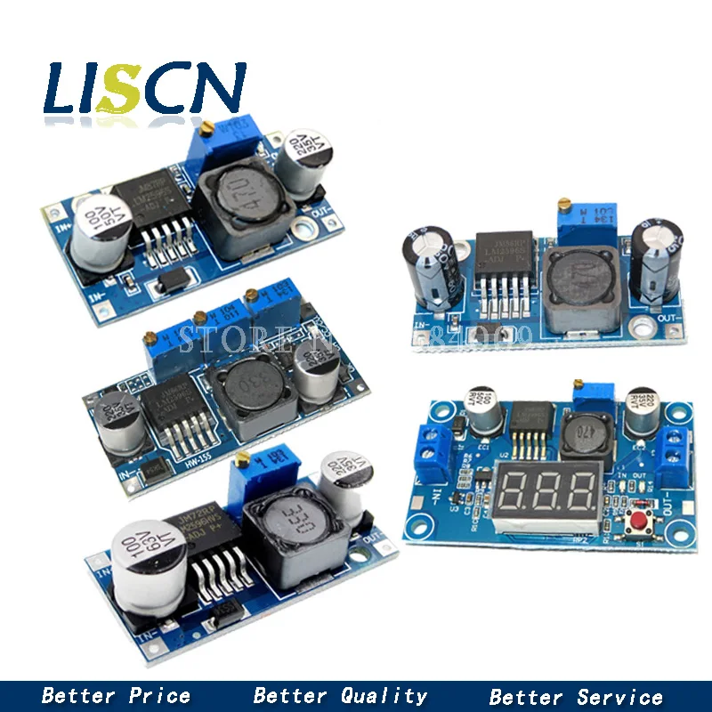 Модуль питания LM2596 LM2596HVS DC BUCK 3A настраиваемый понижающий модуль регулятор ultra LM2596S