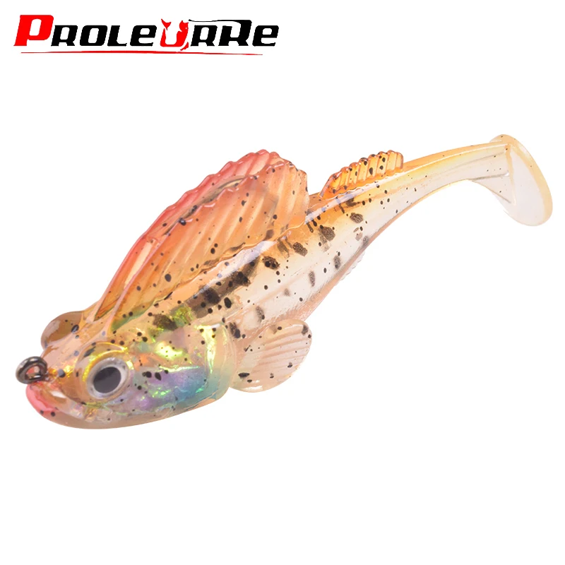 

8pcs Jig Soft Lure Kit set 90mm 21.7g Wobblers Artificial Bait Silicone Fishing Lures Sea Bass Carp Fishing Lead Fish