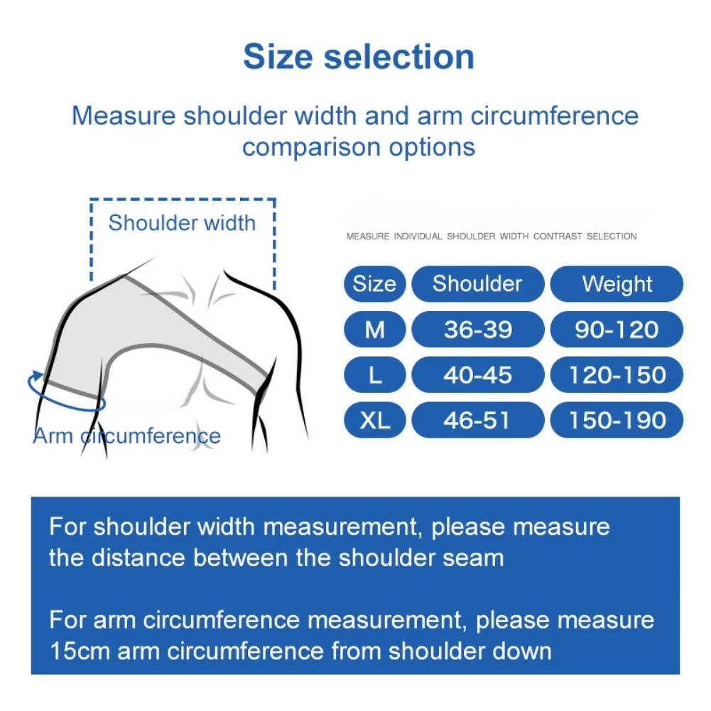 

Unisex Gym Sports Shoulder Support Back Care Brace Adjustable Single-Side Guard Strap Wrap Belt Band Pads Protector Bandage