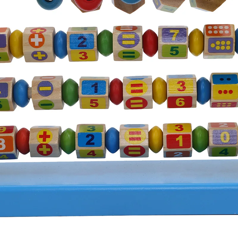 

Kids Toys Wooden Math Toy Counting Circles Bead Abacus Kids Early Learning Montessori Educational Toys for children Baby