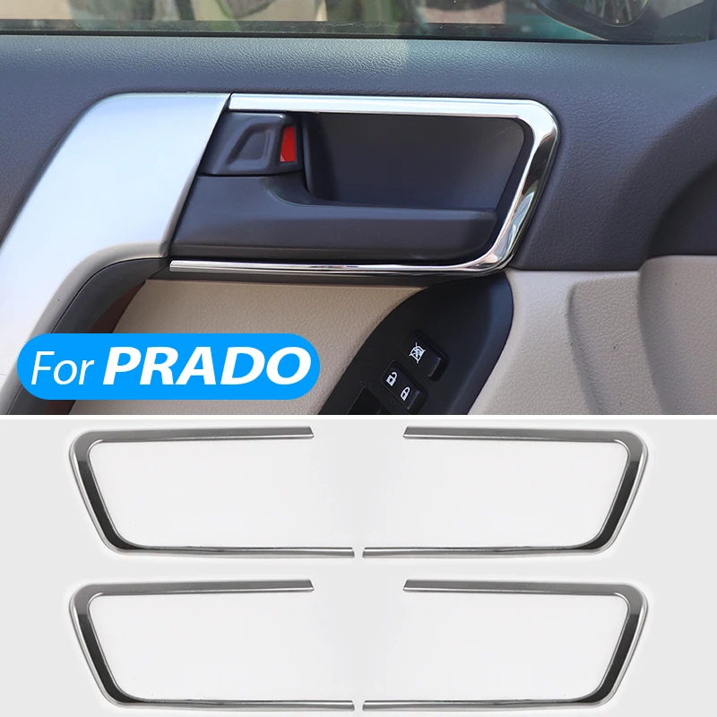 Для Toyota Land Cruiser Prado FJ150 150 2010-2021 внутренняя Автомобильная дверная ручка рамка