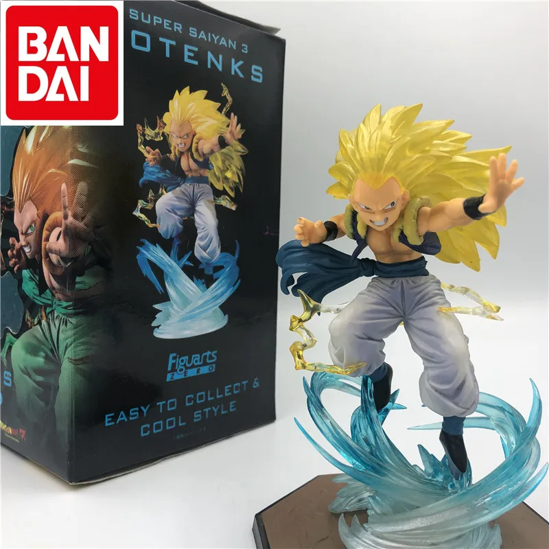 

BANDAI Original Dragon Ball F.Zero Soul Limited Gotenks Super 3 Super Saiyan 3 PVC Figure Pocket Japanese Animation