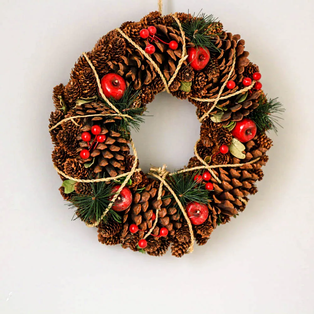 Деревенский венок Grarland украшение для дома Свадебный на осень и зиму