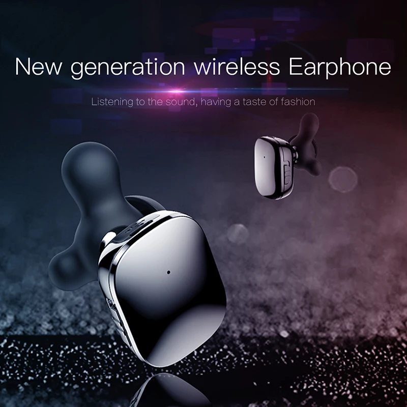 Baseus W02 TWS беспроводные Bluetooth наушники с микрофоном 4D стерео 60 мАч умное сенсорное