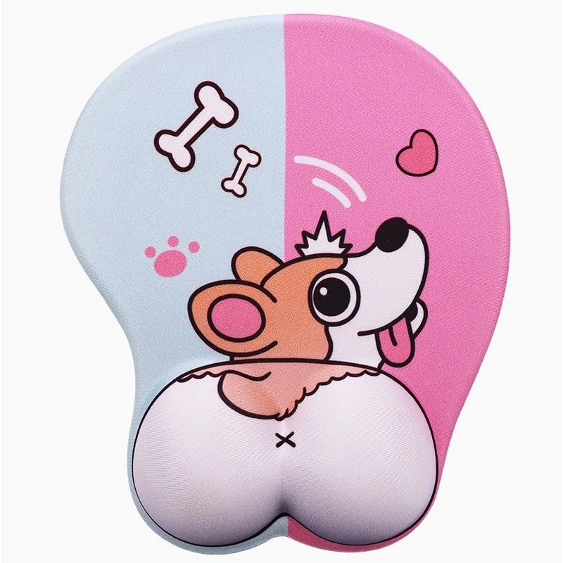 

Милый мультяшный коврик для мыши с защитой запястья, противоскользящая гелевая поддержка запястья для ПК, Macbook, ноутбука, компьютера, эргоно...