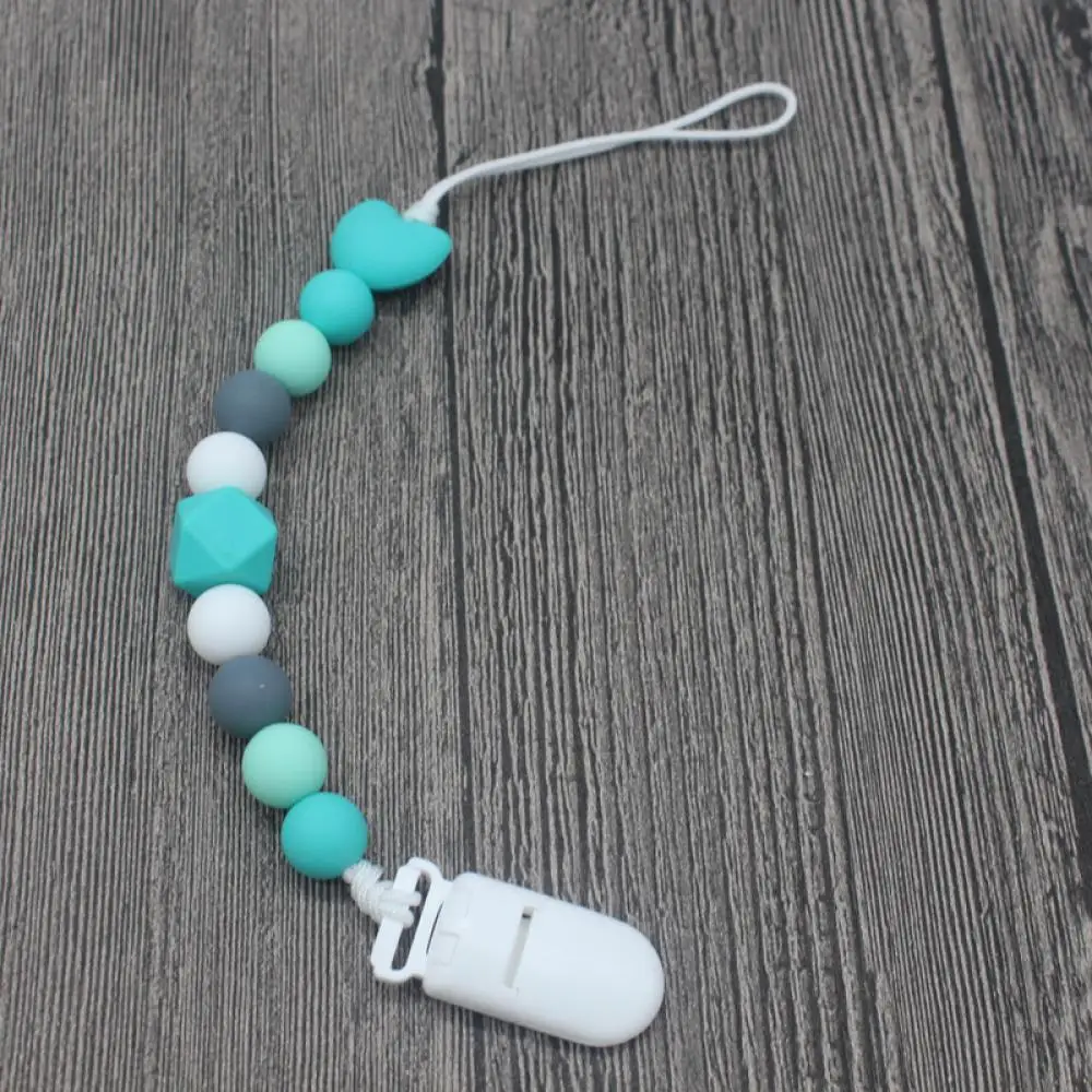 Детский пластиковый зажим для сосков жевательная игрушка цепь младенца ремешки