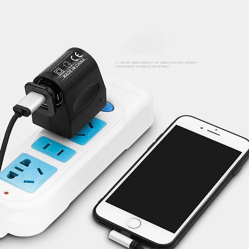 Автомобильный прикуриватель с питанием от сети переменного тока 220 В до