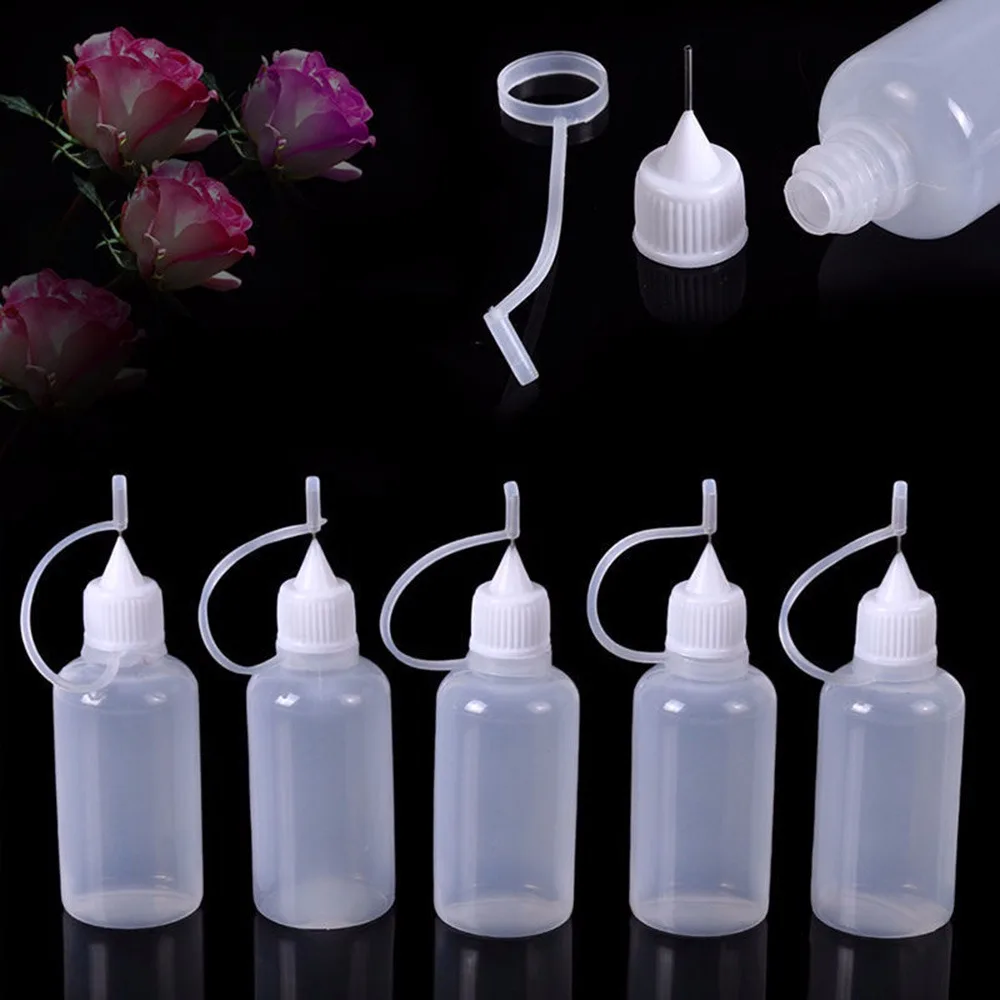 1pc 20/50ml Empty Dropper Plastic Bottles Needle Tip Squeezable Liquid Bottle E-liquid Empty Bottle For Electronic Cigarette Hot