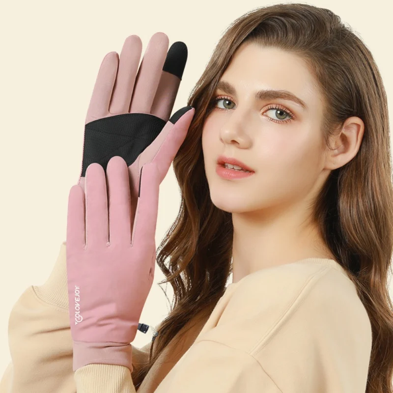 

Ветрозащитные плюшевые перчатки для верховой езды для мужчин и женщин, бархатные лыжные перчатки с термоблокировкой, теплые перчатки для в...