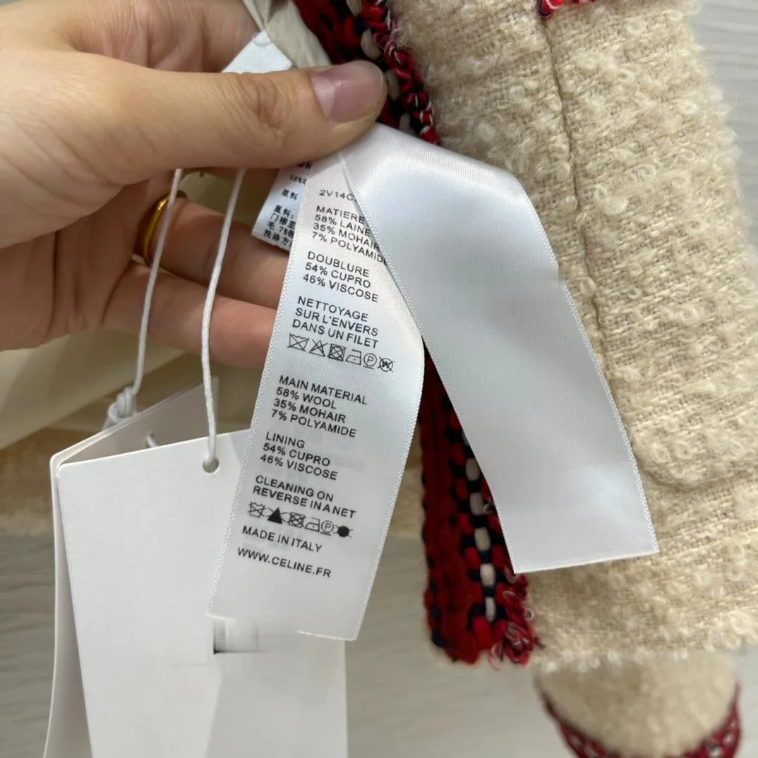 

Luxury Blended Women Cardigan 2021 Early Spring New Temperament Knitting Straight Coat Office Lady Long Sleeve O-neck Short Coat