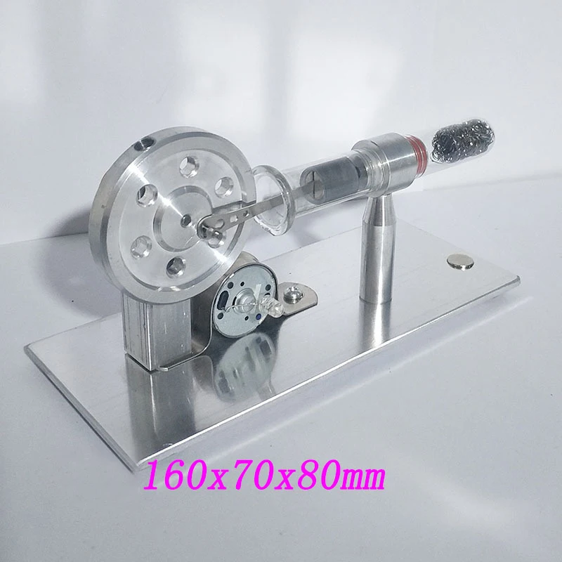 Одноцилиндровый эхолот-двигатель модель паровой мощности физика научная