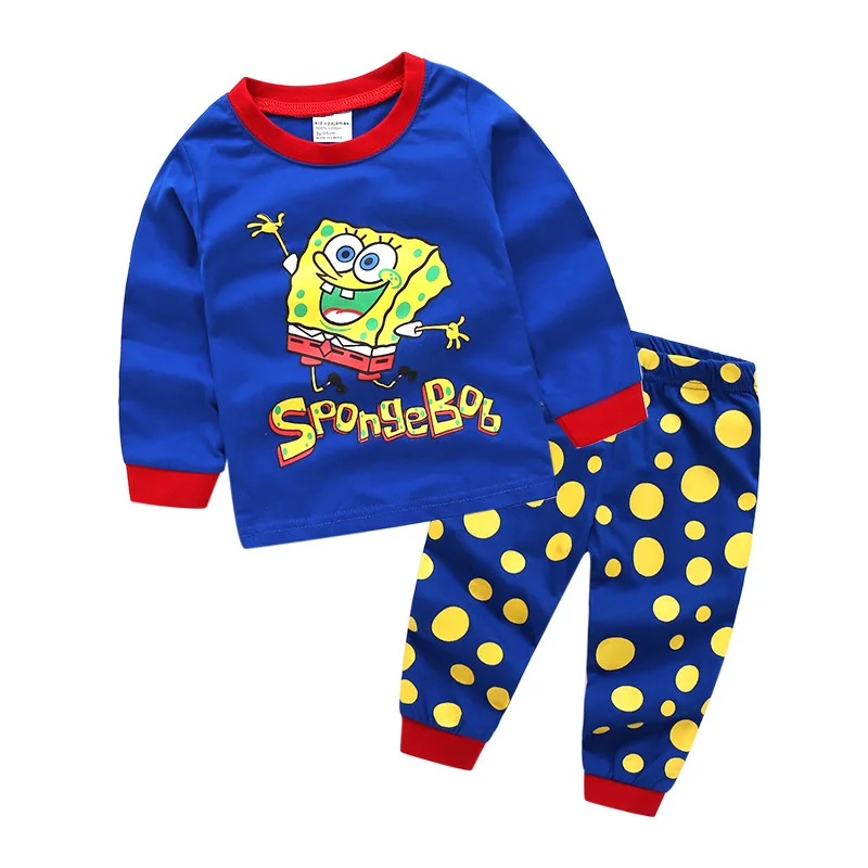Jumpingbaby Boys Christmas Pajamas Kids Superman Pajama Set Spiderman Pjs Pyjama Enfant Nightgown Pijamas infantil Navida - Цвет: P7130 kinderen