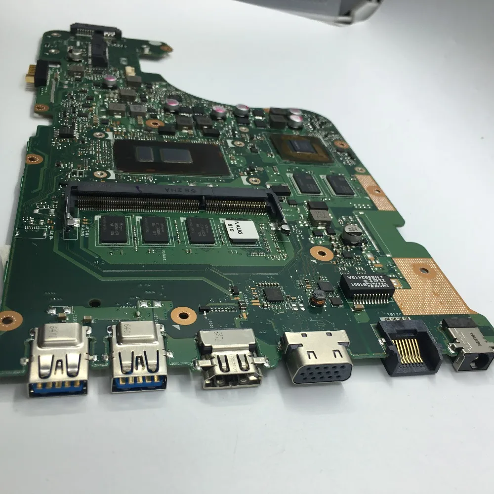 KEFU X555UJ материнская плата для ASUS X555UF F555U X555UB X555UQ I5-6200U 4G RAM ноутбука cpu tetsted work 100% |