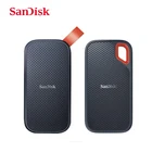 Двойной Флеш-накопитель SanDisk Портативный внешний твердотельный накопитель E60 1 ТБ 500 ГБ 2 ТБ 520 МБс. E60 внешний жесткий диск externo 480GB USB 3,1 Type-C disco duro externo