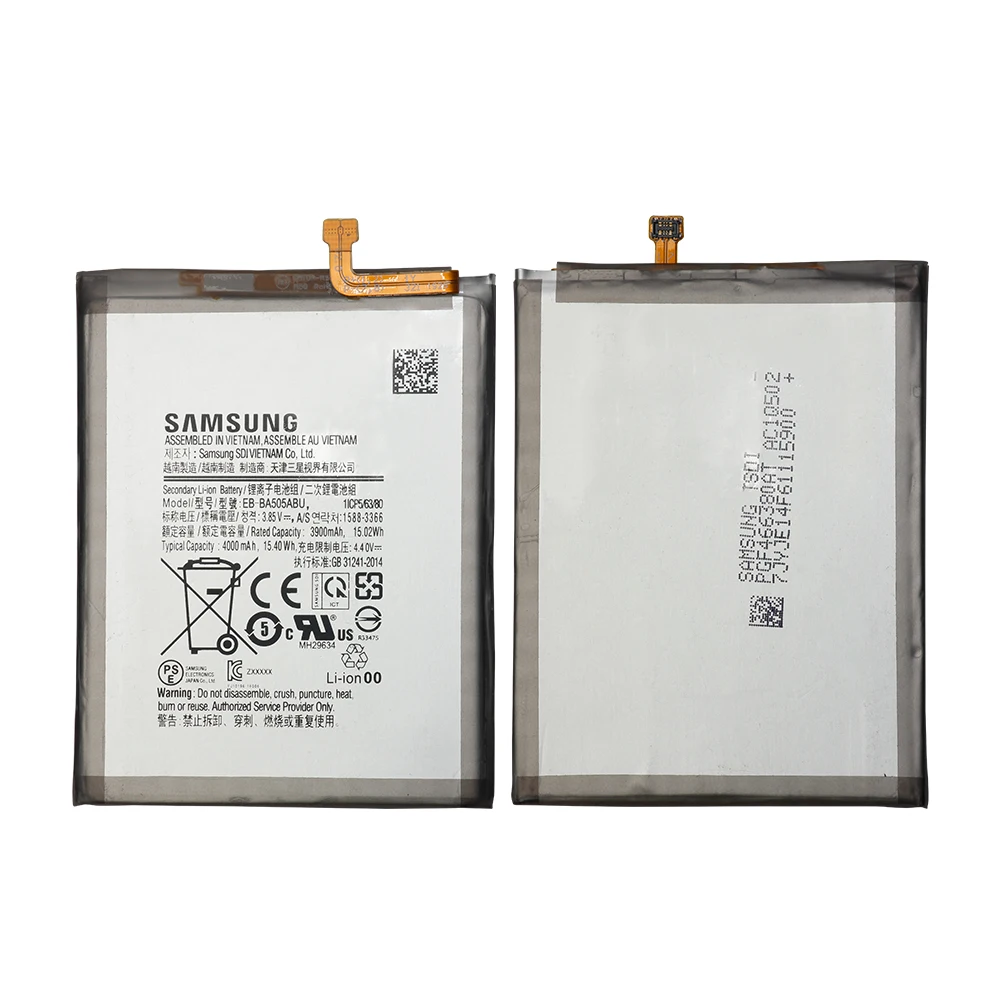 Samsung аккумулятор для телефона EB-BA505ABN EB-BA505ABU 4000 мА-ч для samsung Galaxy A50 A505F SM-A505F замена батареи