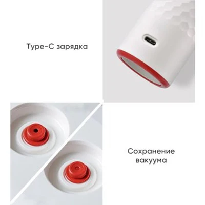 Контейнер Xiaomi Circle Joy Vacuum Glass Container 1L White CJ-VST04 |