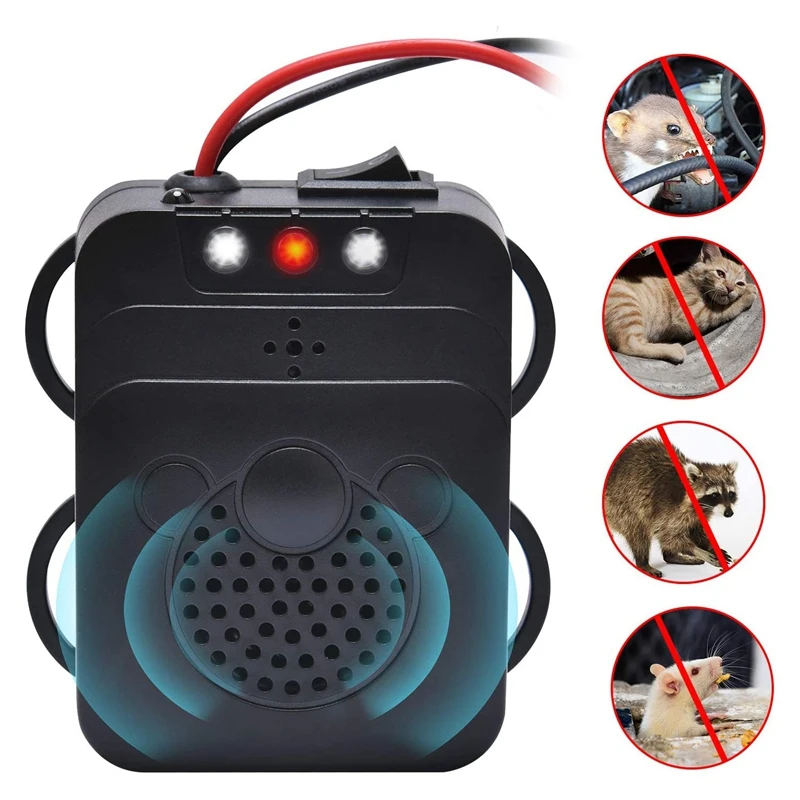 Ботинки Мартенс напугать ультразвуковой флэш-светильник 12В Автомобильный