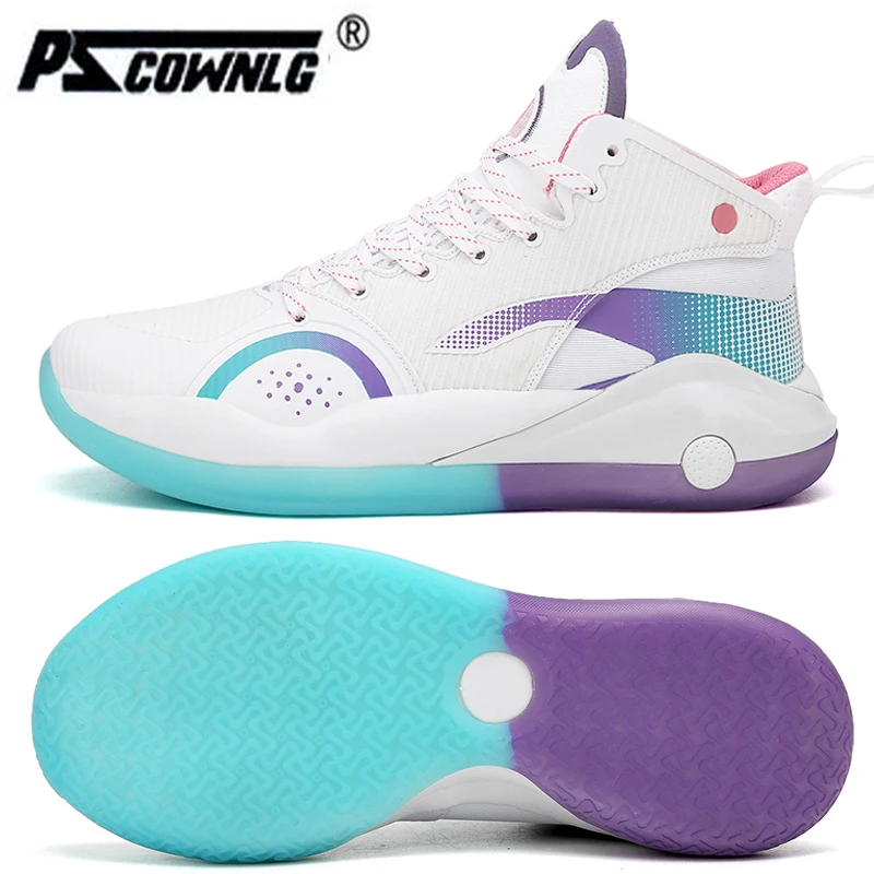 

Pscownlg новые высокие пользовательские мужские кроссовки модные удобные дизайнерские спортивные туфли на плоской подошве с логотипом Высоко...