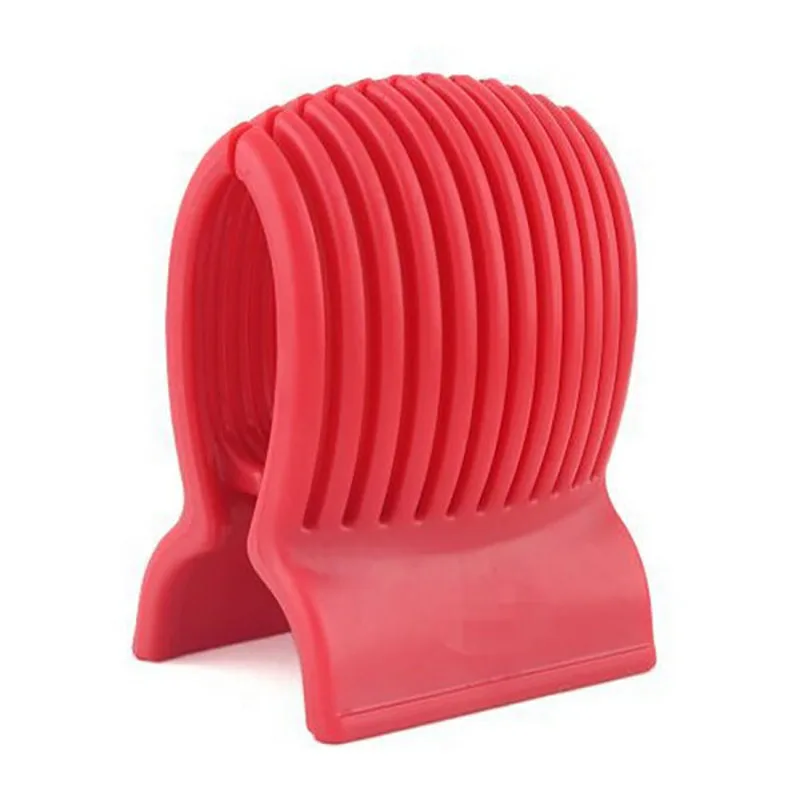 Красный томатный слайсер пластмассовые гаджеты для кухни Инструменты картофеля