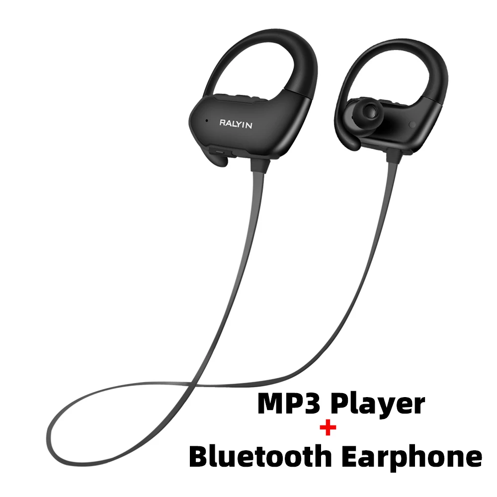 Arikasen Bluetooth наушники с 8 Гб памяти Спортивные Беспроводные водонепроницаемые