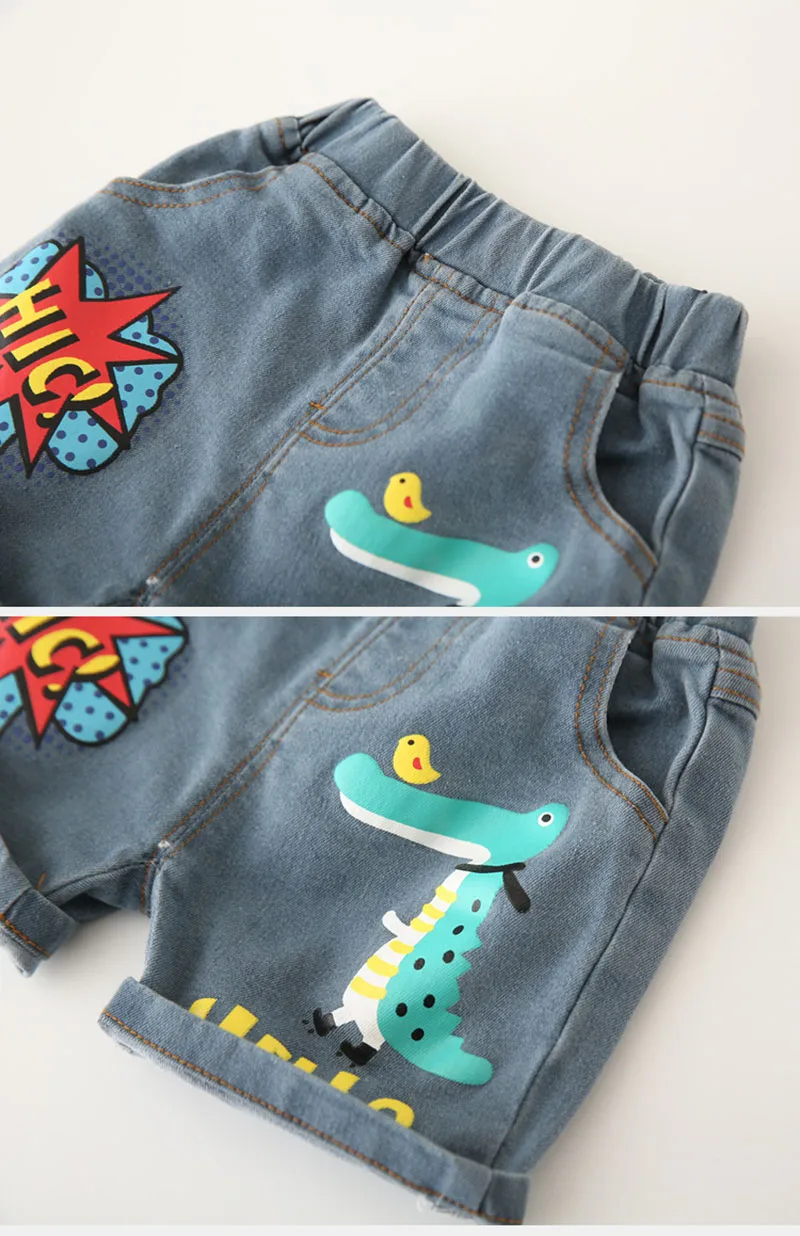 

Summer New Children Shorts Cotton Shorts For Boys Girls Brand Cartoon Shorts Jeans Toddler Kids Short Sports Pants Baby Clothing