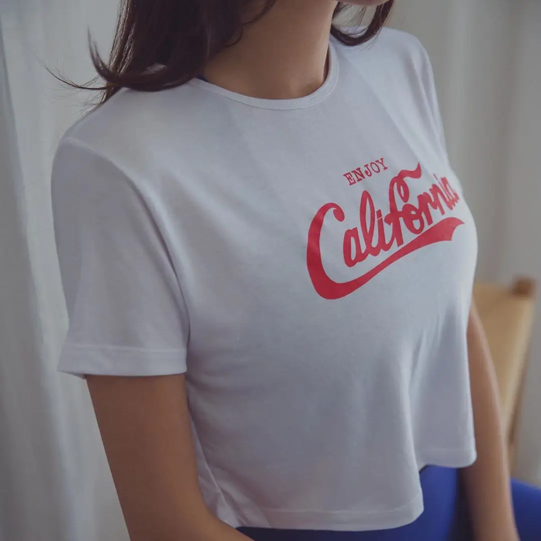 Women's Sports Top Summer Short Cropped Fitness Clothes Women Quick-drying Gym Exercise Clothes Running Sports Short Sleeves