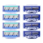 16 шт.упак.. Бритвенные лезвия Gillette Mache 3 для мужчин