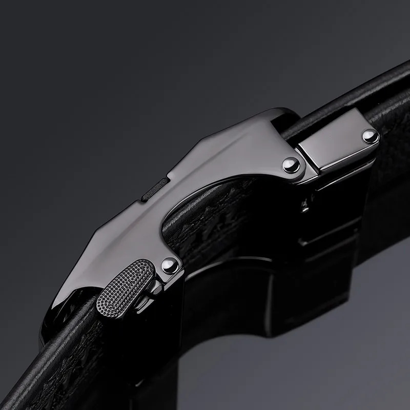 Мужской ремень из натуральной кожи WILLIAMPOLO Роскошный дизайнерский золотистого