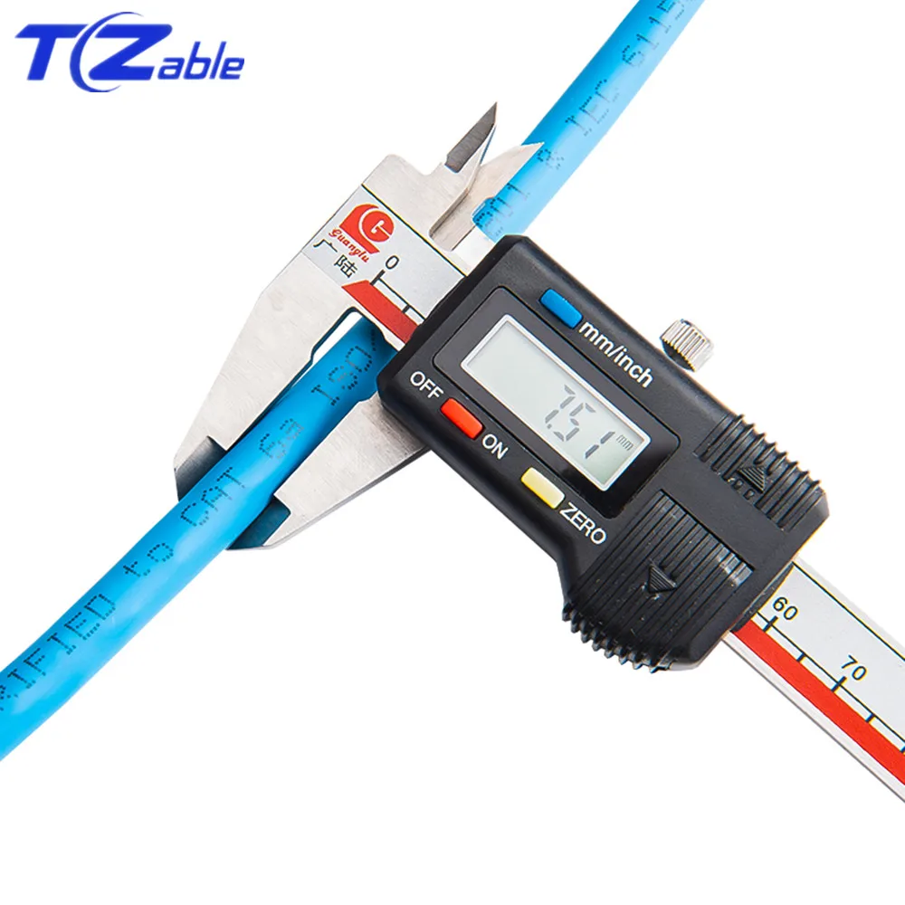50M RJ45 Cat6A SFTP Double Shielding Network Cable Ethernet High Speed For Home Computer Broadband Lan Blue |