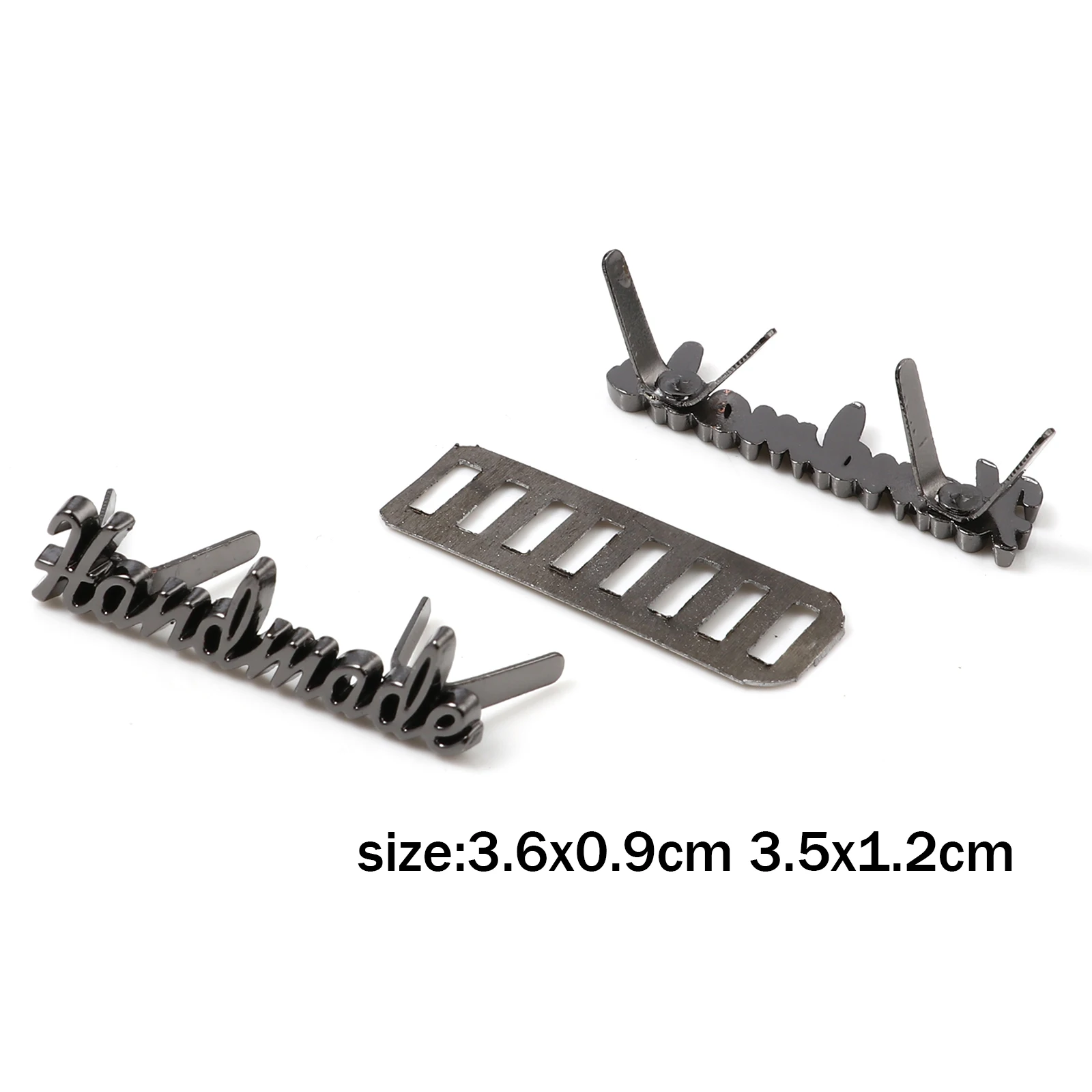 Металлические этикетки с надписью ручной работы 5 комплектов ярлыки для