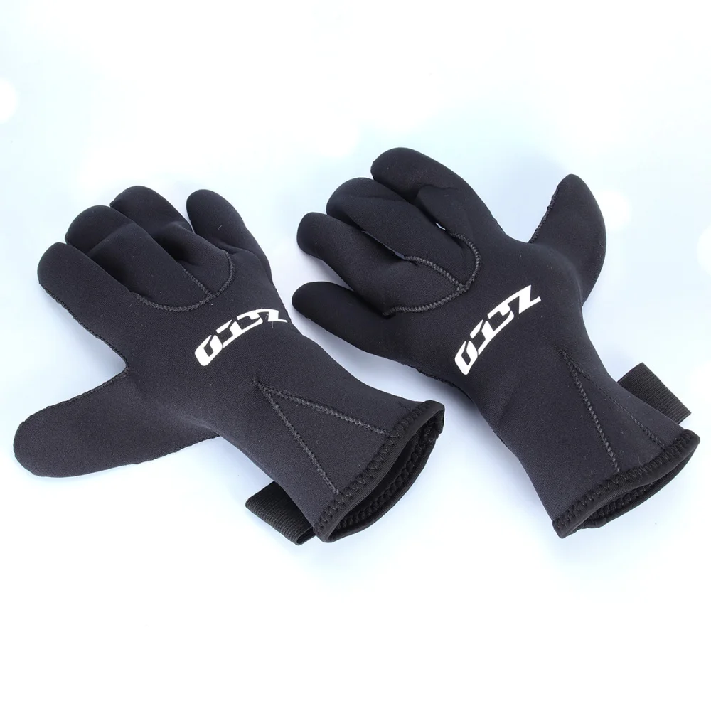 

3mm Thick Warm Diving Anti-Wear Non Snorkeling Scratch Prevention - Size (Black)