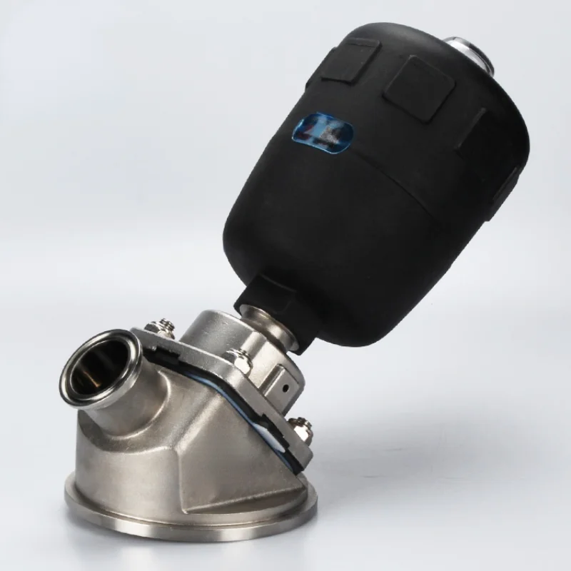 

Hygienic 316L Pneumatic Tank Bottom Diaphragm Valve For Food Grade