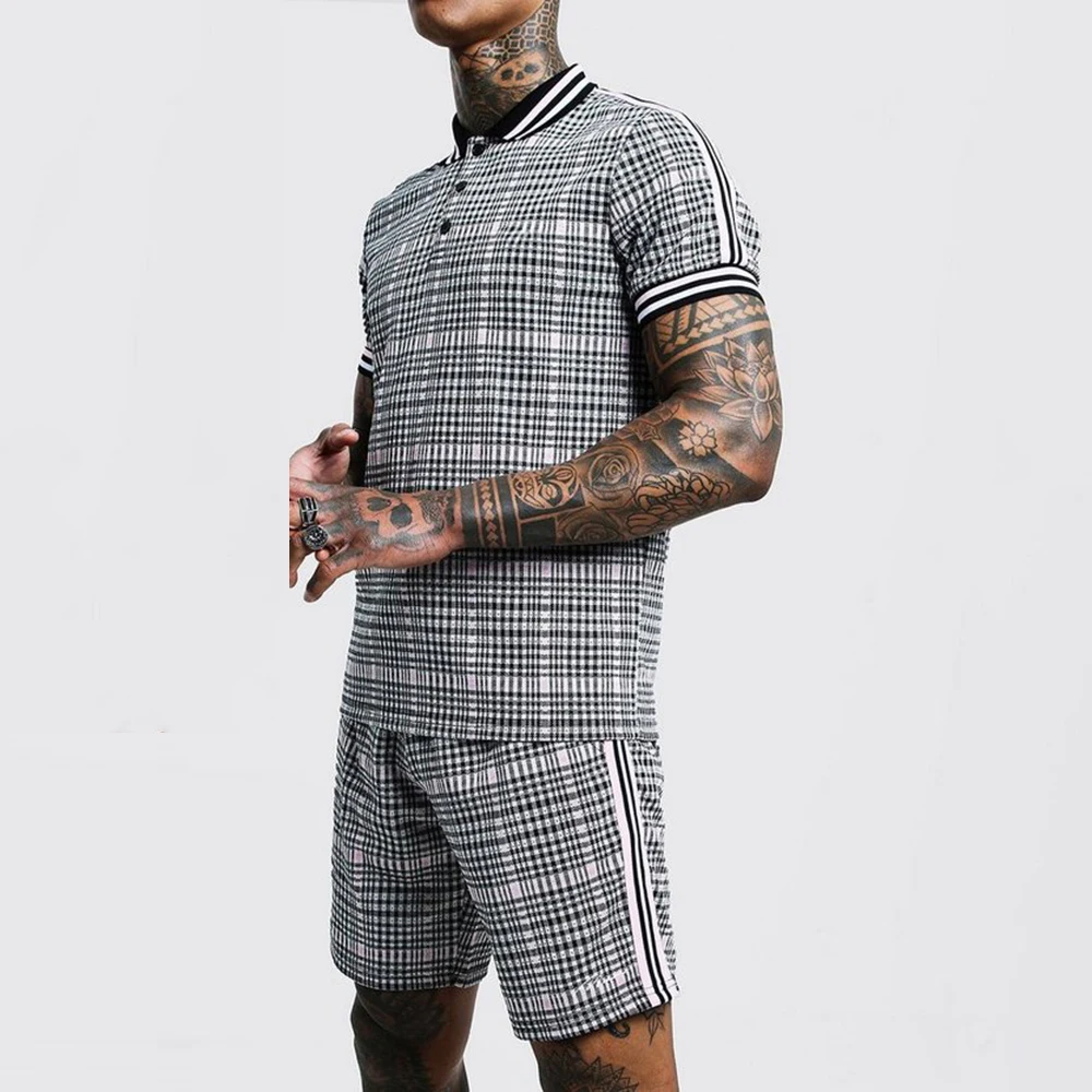 

Popular Hot Sale New Shirt Plaid Casual Print Summer Men's Outfit Men's Fashion 2021 Plain Men's Winter 2021 Male Clothes