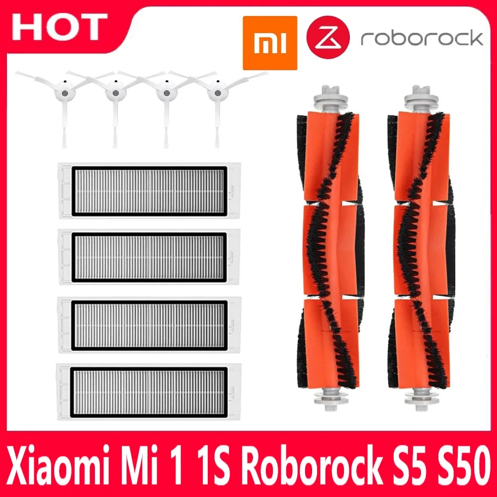 

Xiaomi Mi 1s 1st Roborock S5 S50 Max Mijia Robot Vacuum Cleaner Hepa Filter Main Brush Vacuum Cleaner Accessories Side Brush