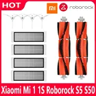 Робот-пылесос Xiaomi Mi 1s 1 Roborock S5 S50 Max Mijia, фильтр НЕРА, основная щетка, аксессуары для пылесоса, боковая щетка